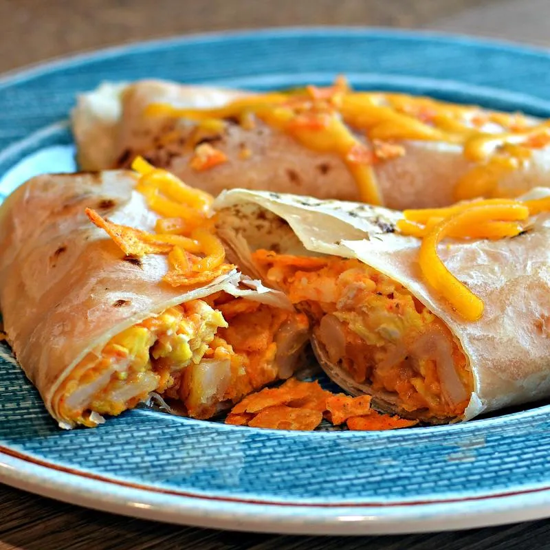 Burrito de queijo da nora do Nacho