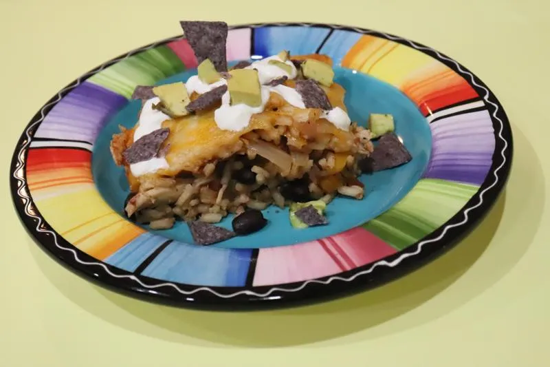 Caçarola de Fajita de Frango