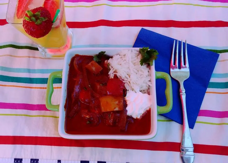 Caçarola De Frango Mexicano De Panela Lenta