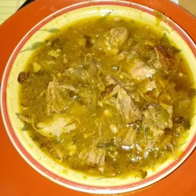 Carne De Porco De Cozedura Lenta Chile Verde