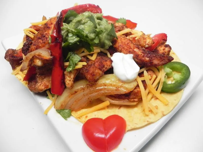 Fajitas Assadas