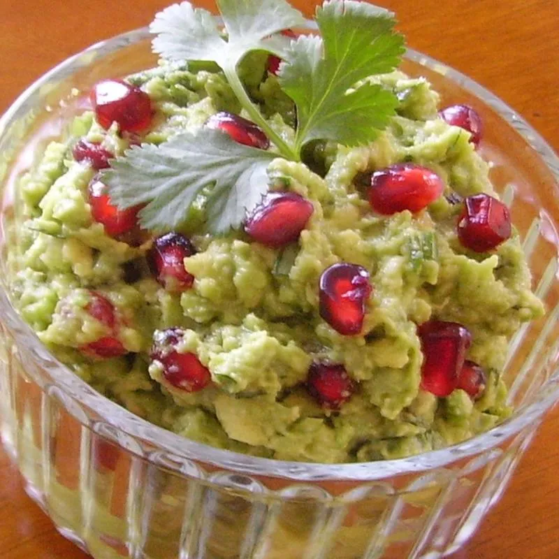 Guacamole de romã