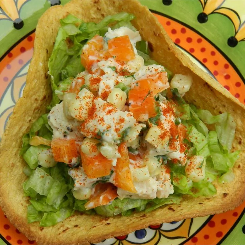 salada de frango do sudoeste