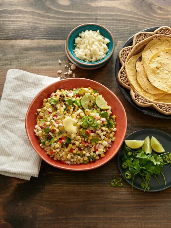 Salada Mexicana De Milho De Rua