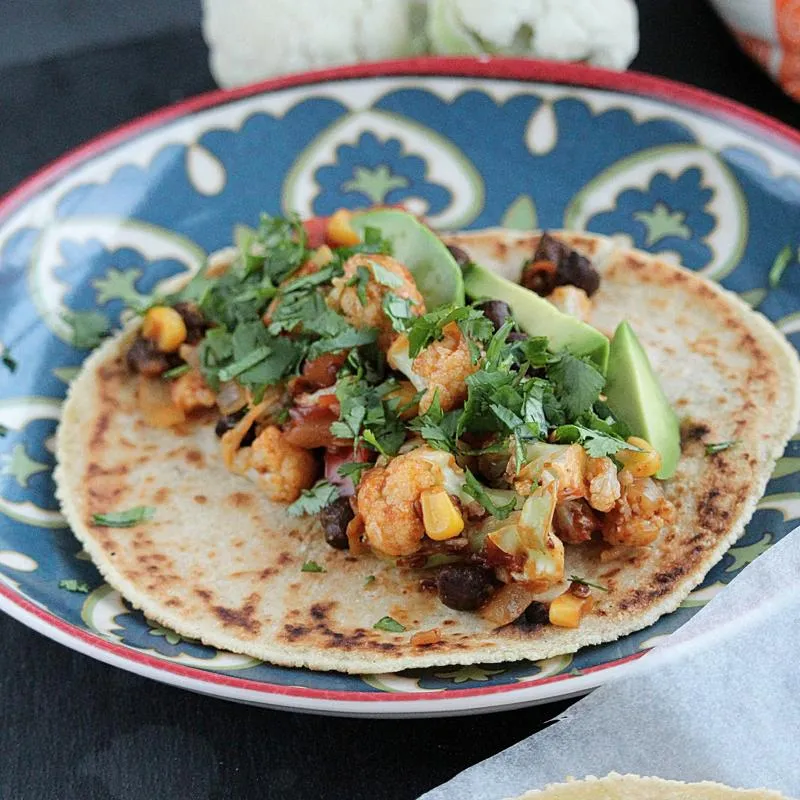 Taco à base de plantas