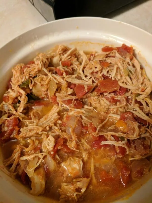 Tacos De Frango Desfiado De Fogão Lento