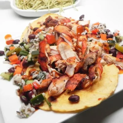 Baja Tacos de Frango Grelhado