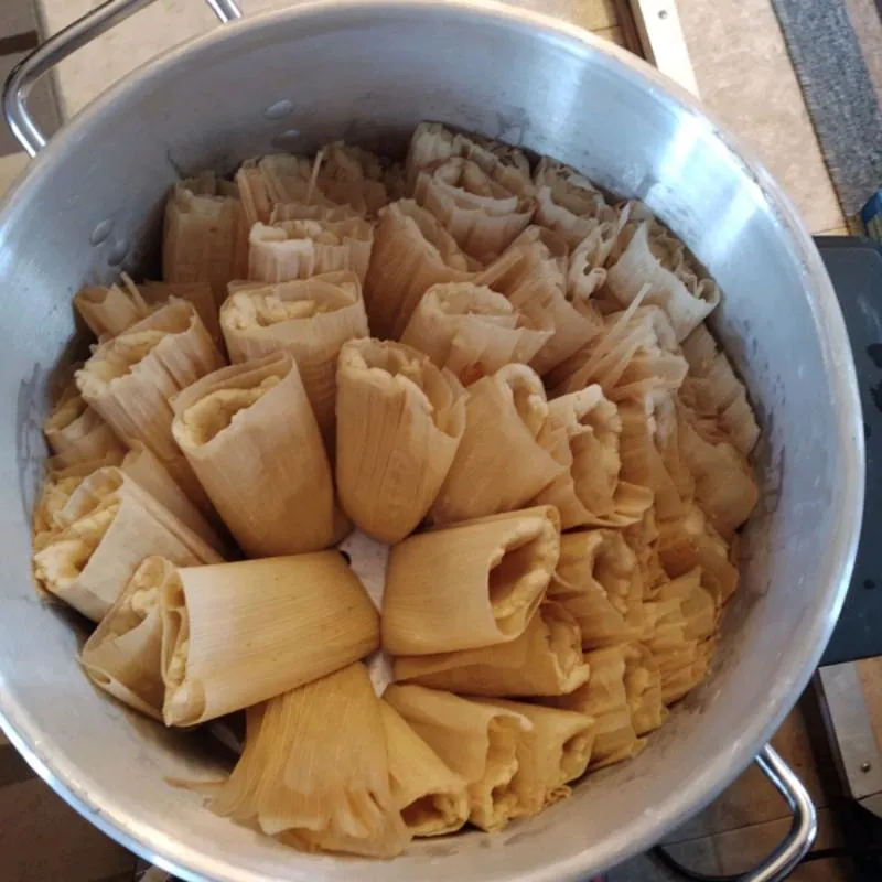 Tamales de Abacaxi Doce
