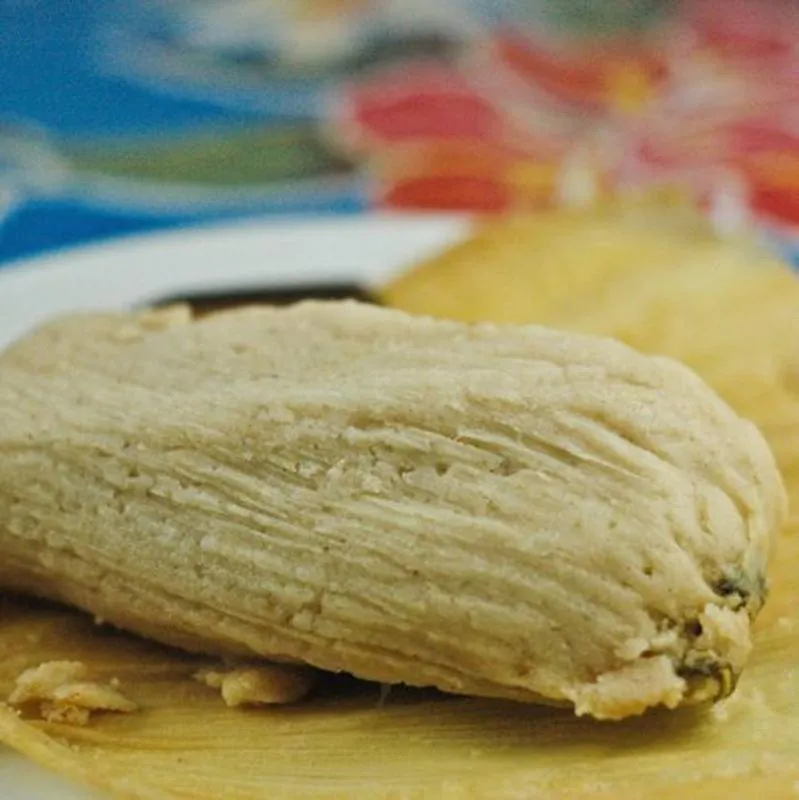 Tamales de laranja doce