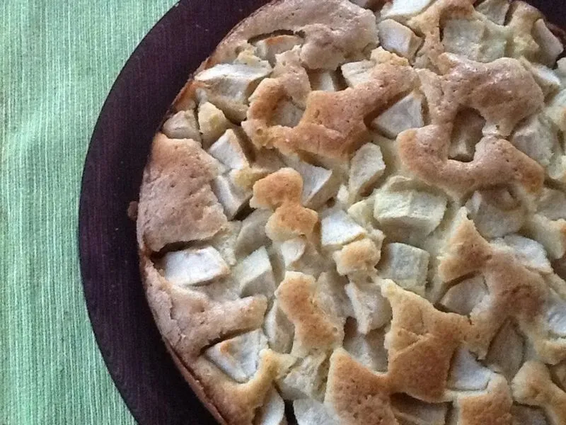 Torta di Mele (bolo de maçã italiano)