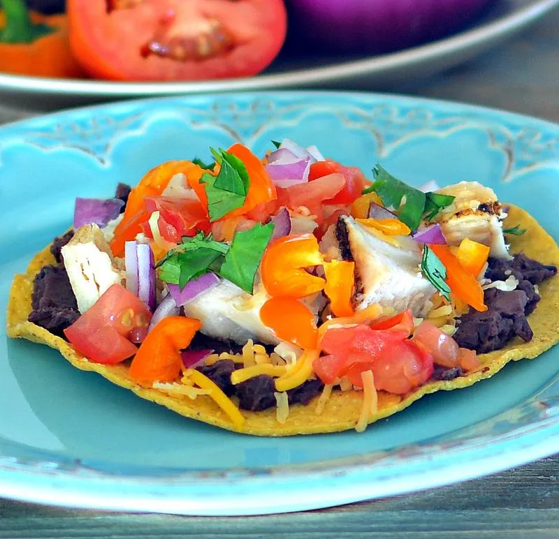 Tostadas de Frango