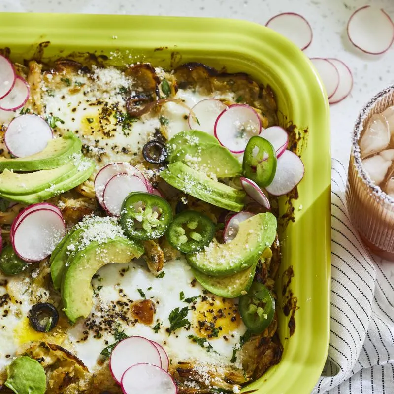 Verde Chilaquiles com Ovos