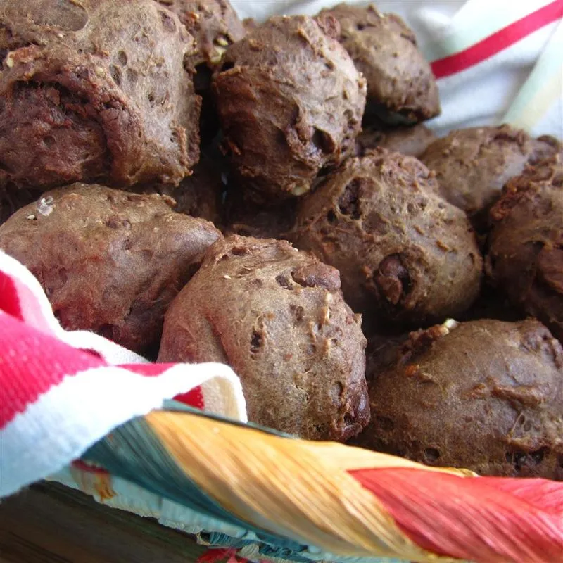 Biscoitos de chocolate italianos
