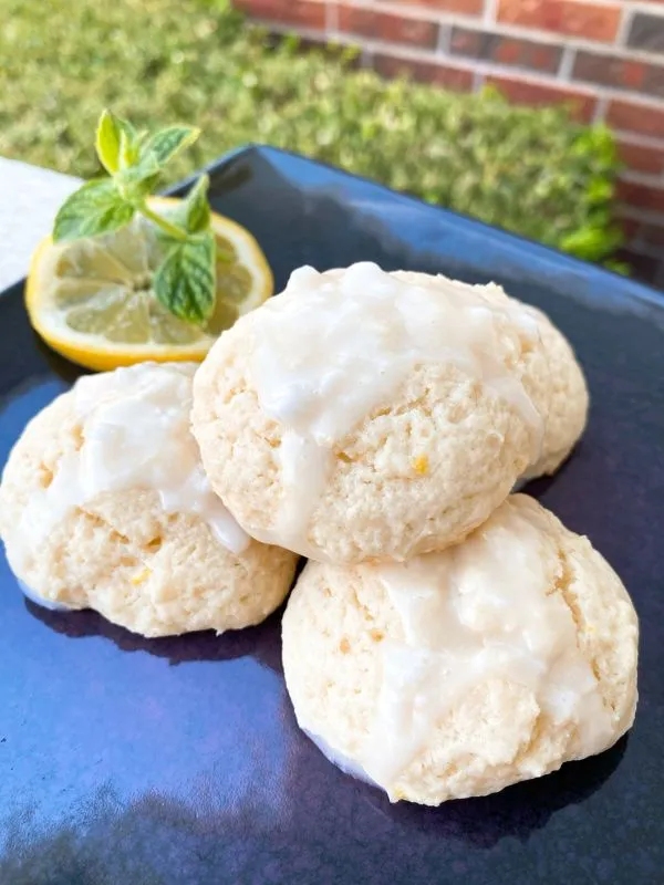 Biscoitos Lemony Amêndoa-Ricota