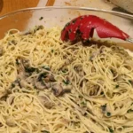 Linguine com amêijoas