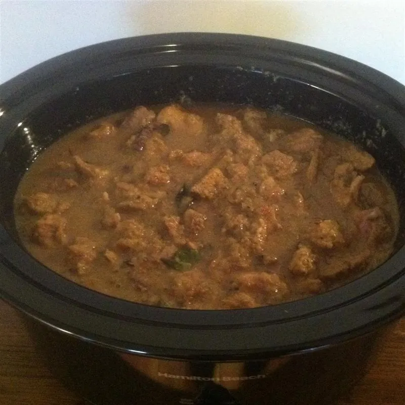 Mutton Varuval (curry de cabra ao estilo indiano da Malásia)