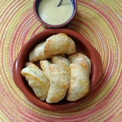 Caril Samosas de Legumes