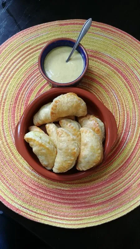 Caril Samosas de Legumes