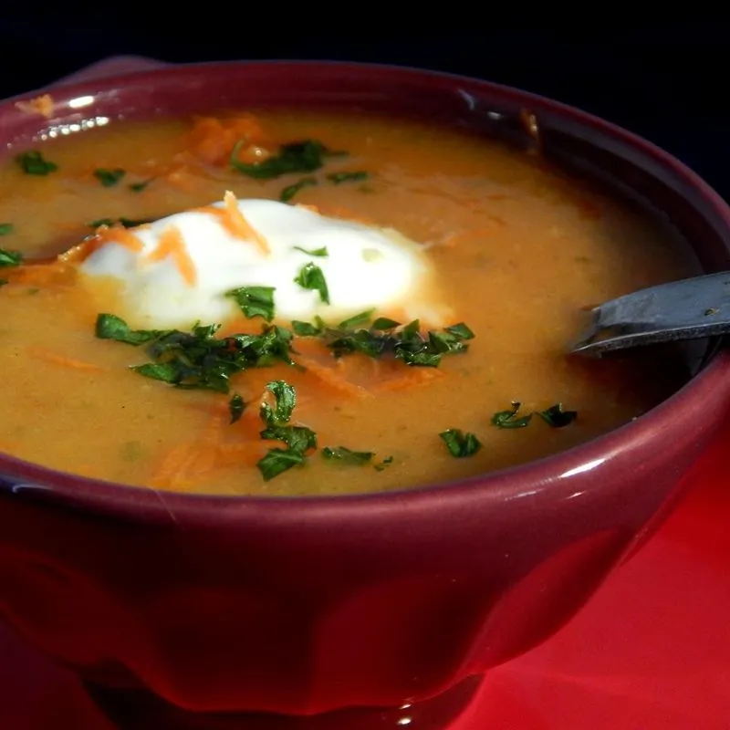 Sopa de Cenoura Indienne I