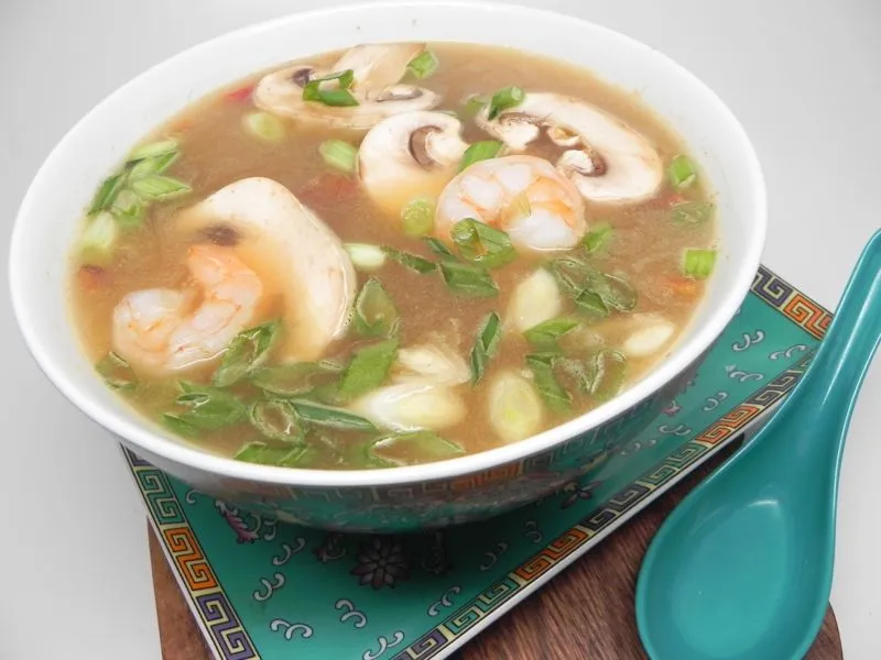 Sopa Tom Yum Caseiro