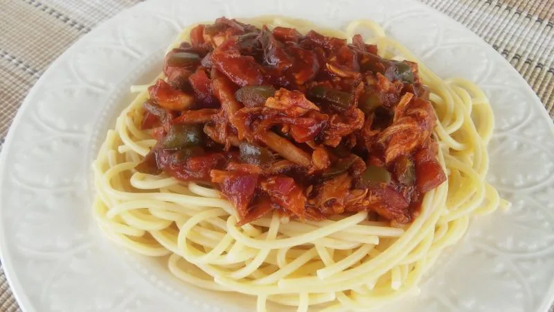 Spaghetti de Frango Picante II