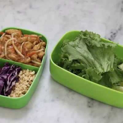 Alface Tailandesa Wrap Bento Box