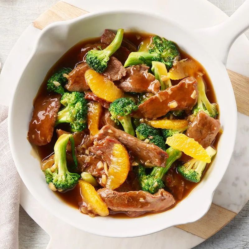 CAMPBELLS & Carne e Laranja Frita
