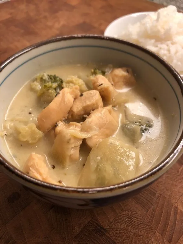 Curry verde tailandês