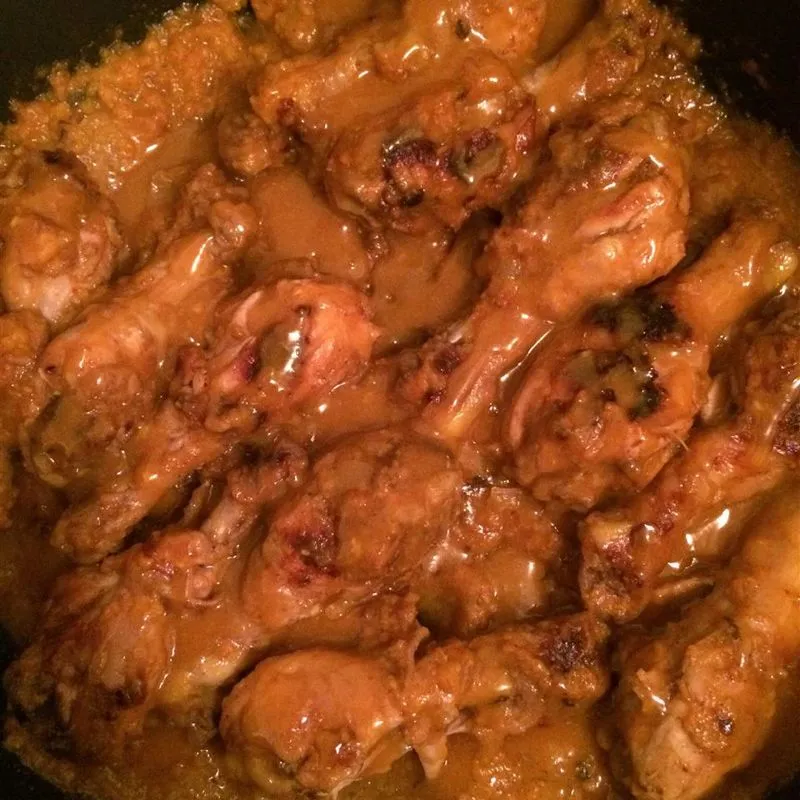 Frango De Manga Com Verduras
