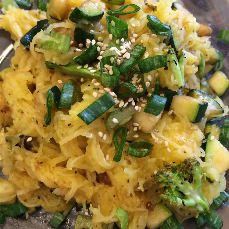 Pancit filipino vegetariano de baixa caloria