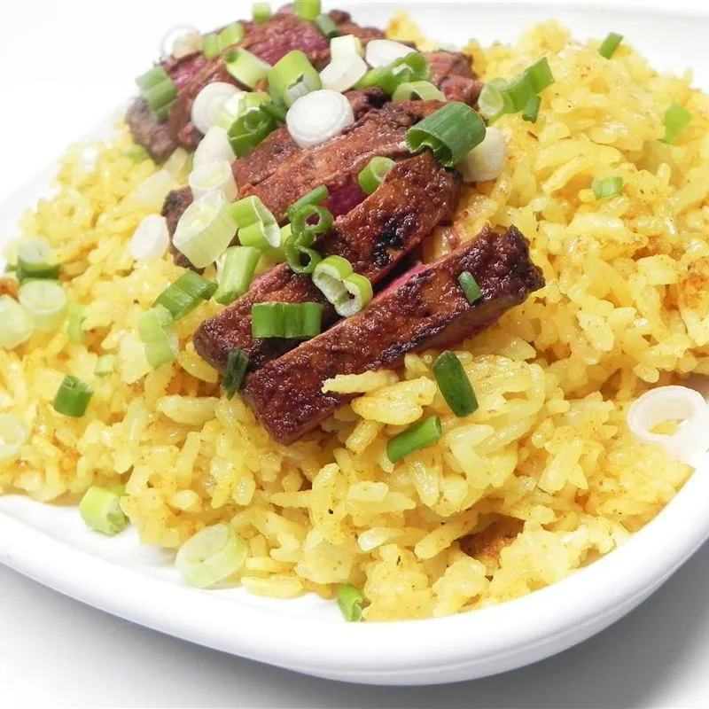 Pato e Arroz Amarelo