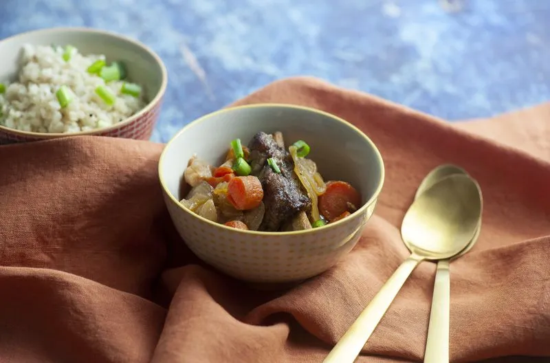 Whole30 & Costelinha Assada Asiatica De Fogao Lento