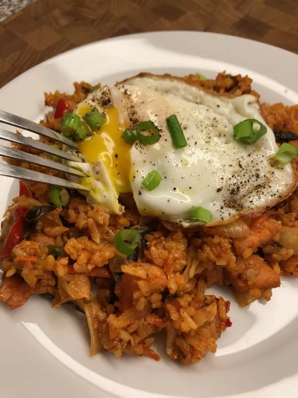 Arroz frito Kimchi