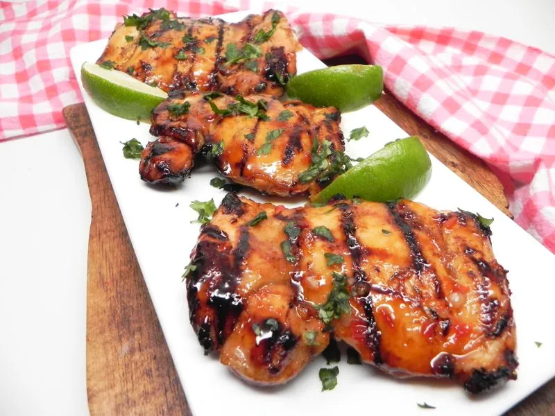 Coxas de Frango Grelhado Tailandês