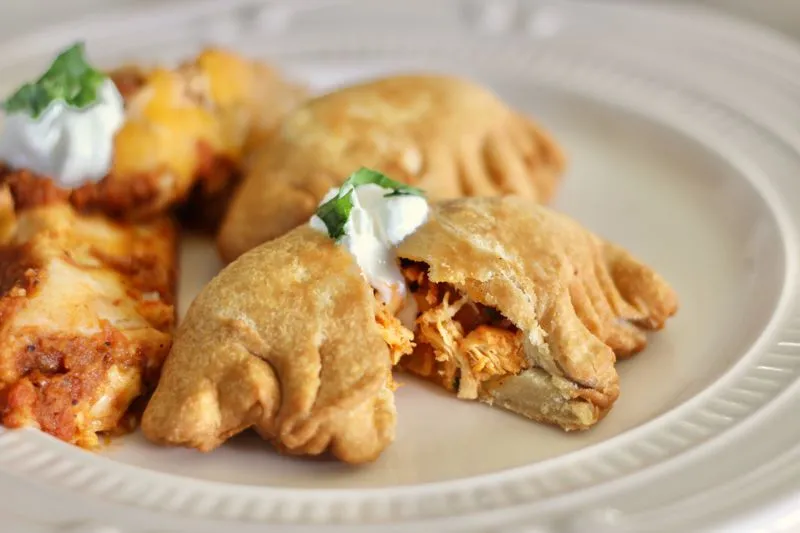 Empanadas de frango autênticas (Empanadas de Pollo)