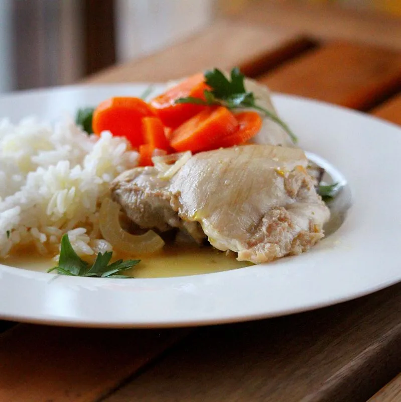 Seco de Pollo equatoriano