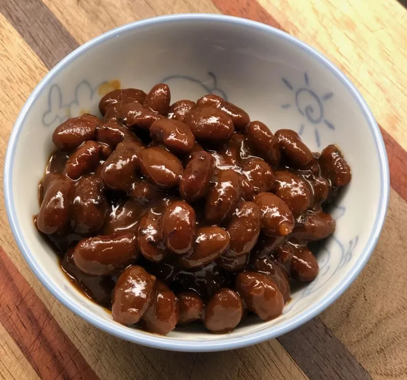 Instant Pot & Feijao de churrasco coreano esfumacado