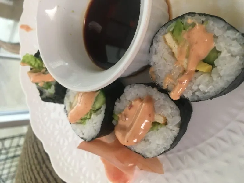 O melhor sushi vegano de todos os tempos