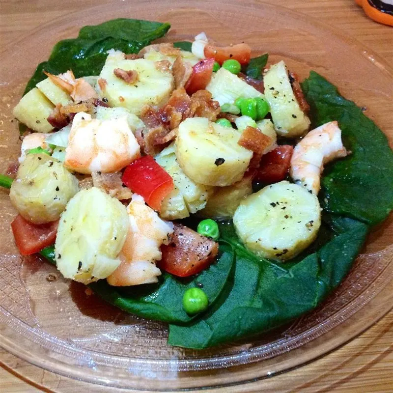 Salada de Banana Verde Joy’s