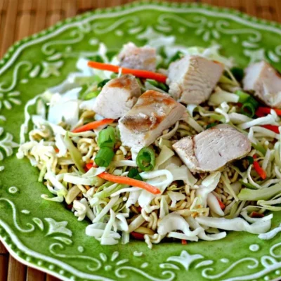 Salada de Frango Chinesa Portátil