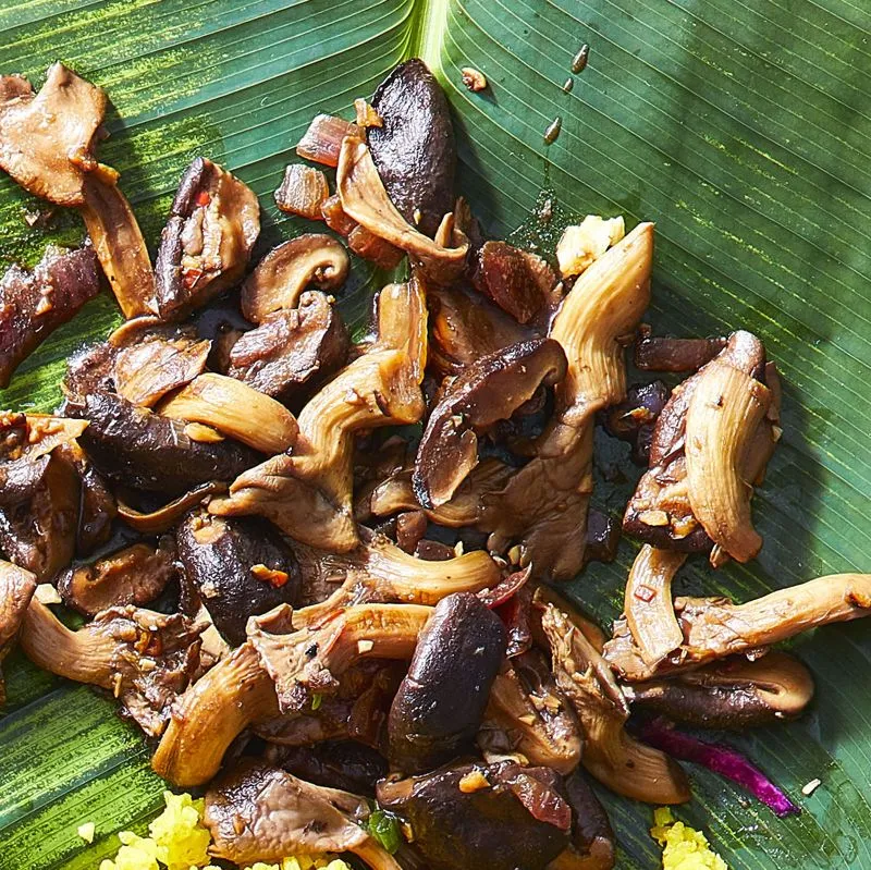 Sour and Spicy ‘Shrooms (Mushroom Sisig)