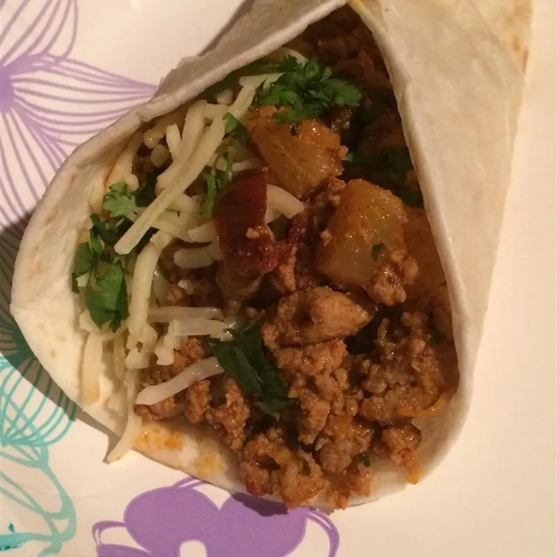 Tacos de peru chipotle