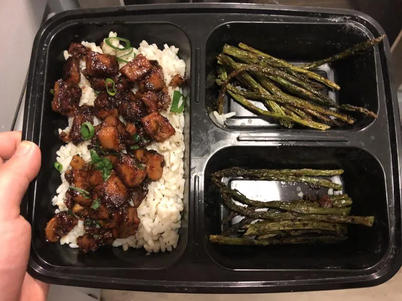 Tofu Vegan Spicy Teriyaki