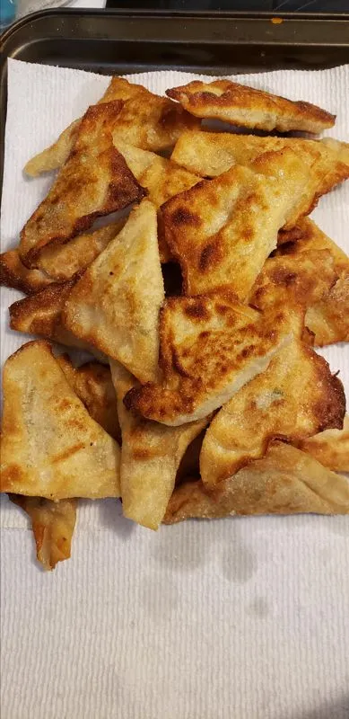 Wontons coreanos