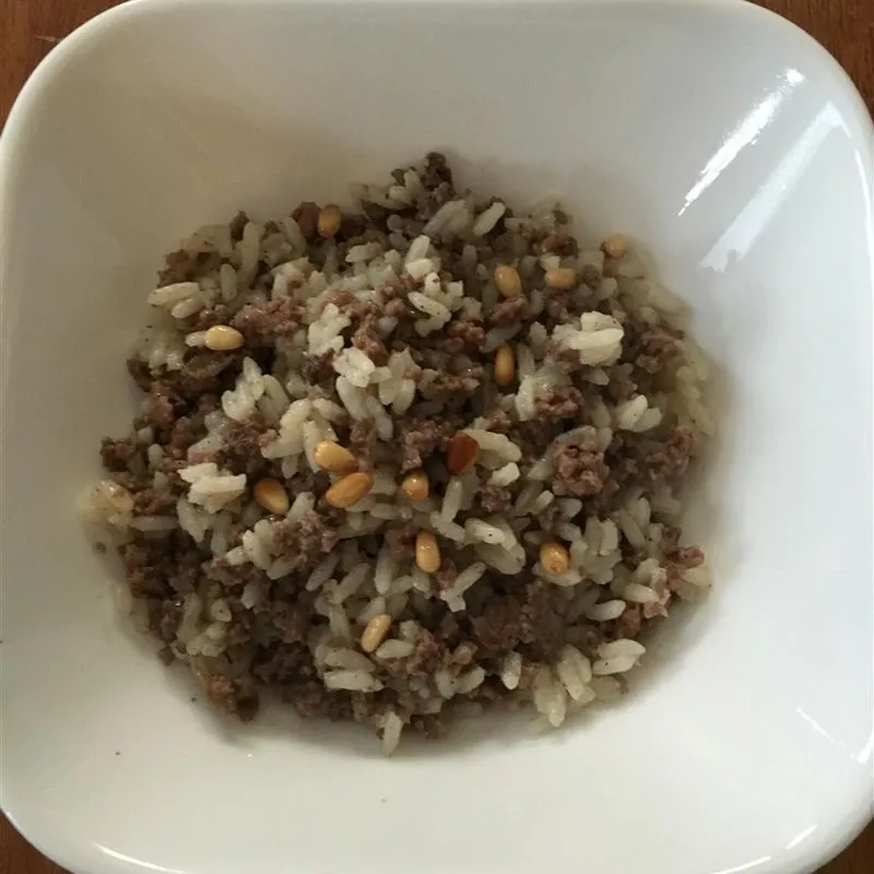 Arroz Sírio com Carne