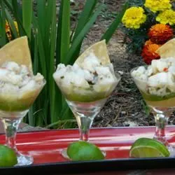 Ceviche de robalo temperado marroquino