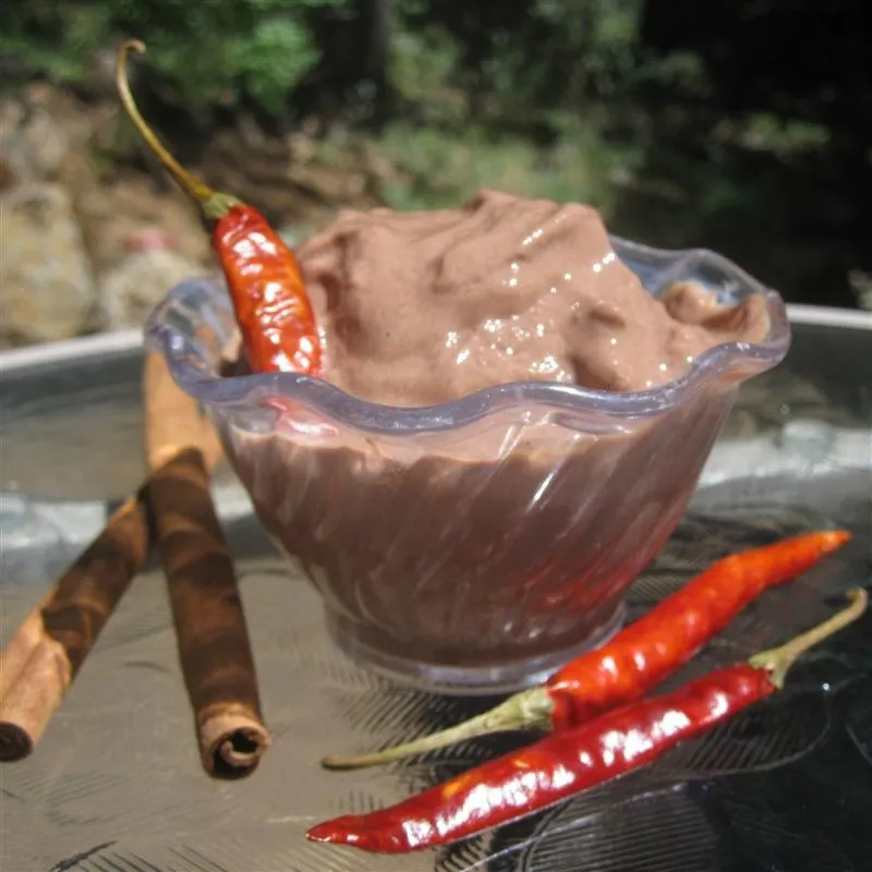 Iogurte Congelado de Chocolate Mexicano