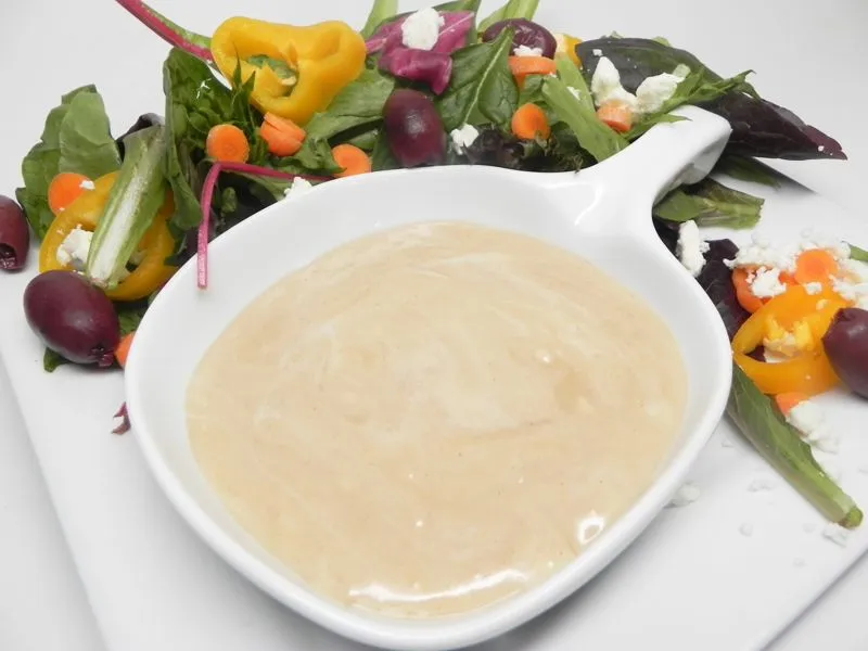 Molho Vegan Limão-Tahini