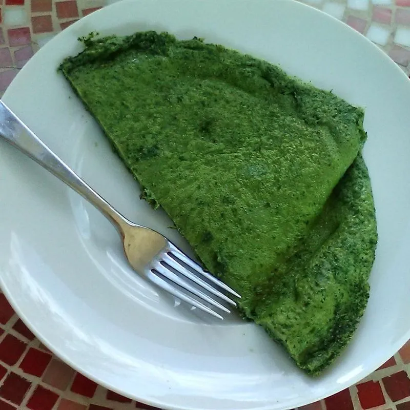 Panqueca de espinafre