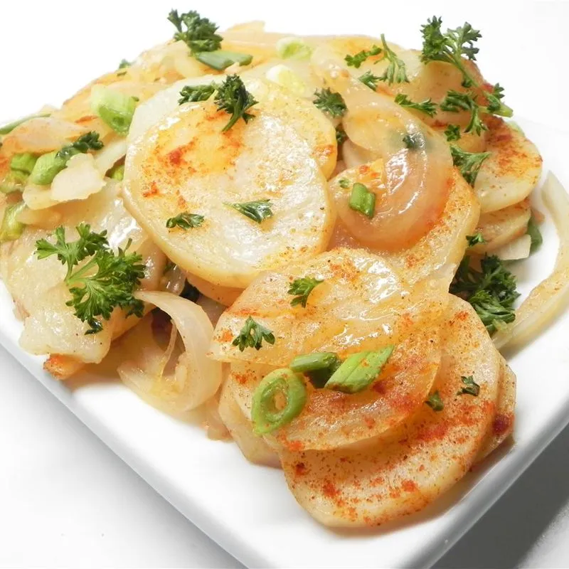 Papas Alins ou Patatas Alinadas (batatas da Andaluzia)